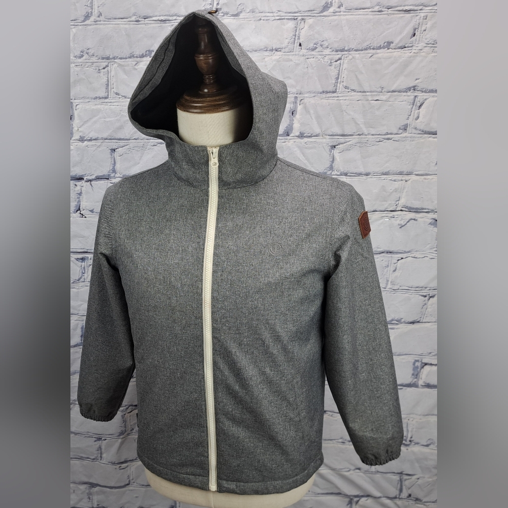 Element Boys Kids Jacket Full Zip Wolfeboro Insulated Hoodie Hood Size 12Y